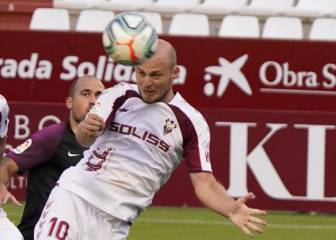 Problemas en la delantera del Albacete contra el Zaragoza