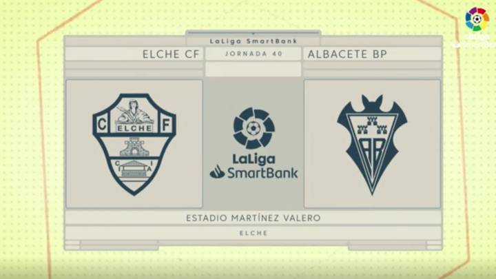 Resumen del Elche vs. Albacete de LaLiga SmartBank