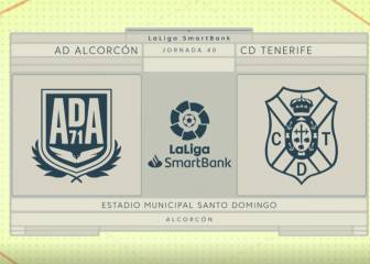 Empate sin goles entre Alcorcón y Tenerife