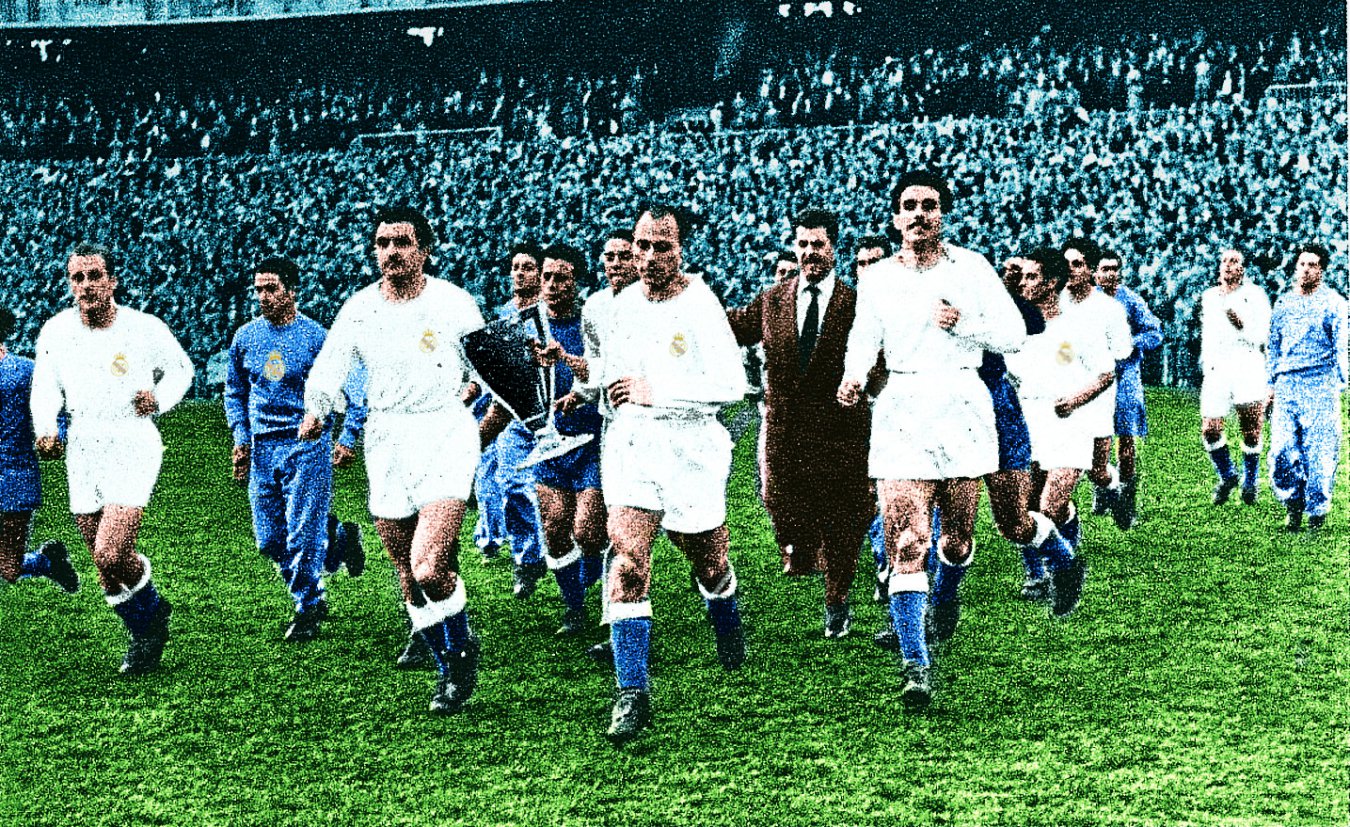 4.- 1954-55.- Cuarta Liga. Di Stéfano, Rial y Gento lideran el asalto al campeonato