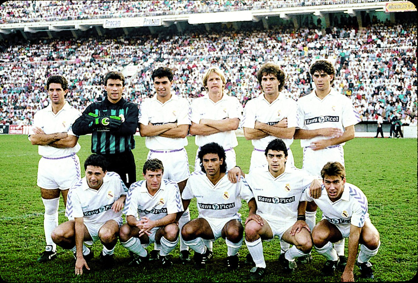 25.- 1989-90.- Vigesimoquinta Liga. Con Toshack llega la quinta consecutiva con ¡107 goles!
