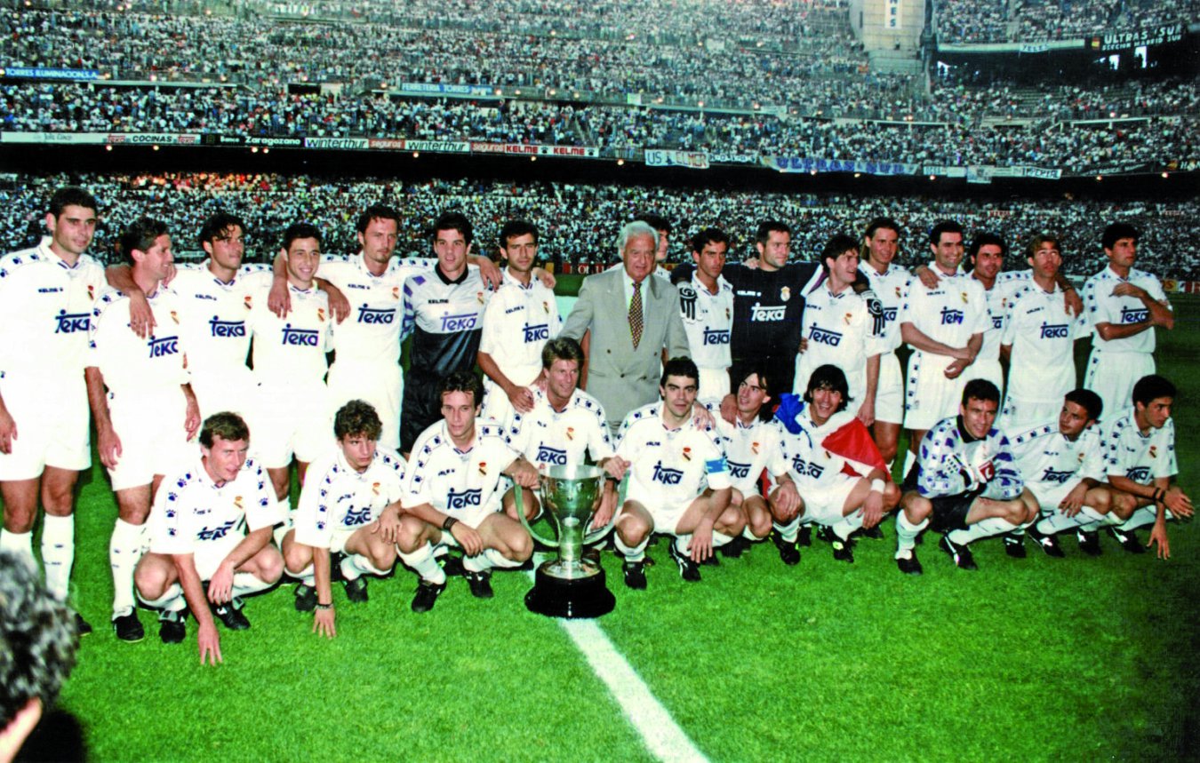 26.- 1994-95.- Vigesimosexta Liga. Raúl y Zamorano para acabar con una sequía de cuatro años