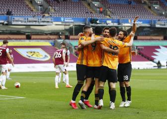 El mexicano Raúl Jiménez mantiene las esperanzas de 'Champions' del Wolves