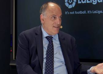 Tebas critica la llamada de Florentino a Rubiales por el VAR: 
