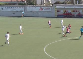 El golazo 'desde el párking' de Denia en una final con el Atleti