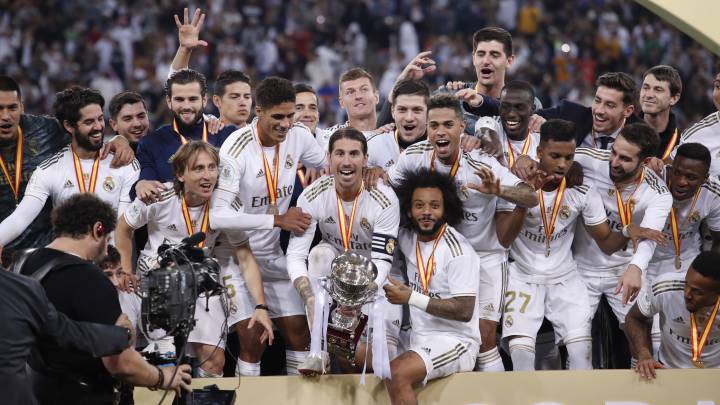 Real Madrid campeón de Liga: contra quién y cuándo jugará la Supercopa