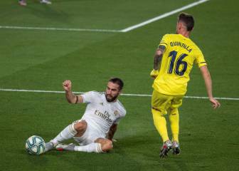 Carvajal, Lucas Vázquez y Nacho vuelven a celebrar en el Di Stéfano