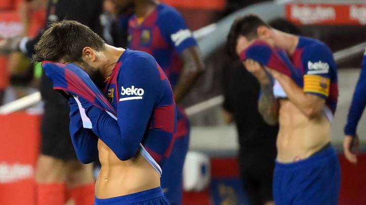 1x1 del Barcelona: ya ni Messi se salva de la mediocridad general