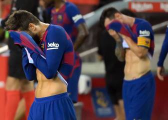 1x1 del Barcelona: ya ni Messi se salva de la mediocridad general