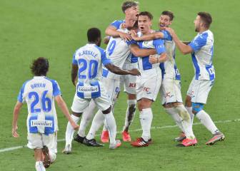 El Leganés se aferra a la Primera División con uñas y dientes