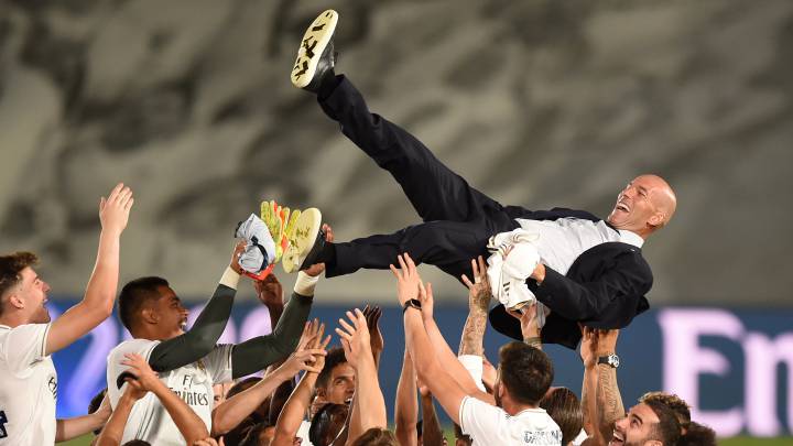 Zidane: "La Liga es la hostia; este título me pone más contento que las Champions"