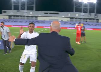 El festejo en cancha del Madrid: vean a Zidane con los jugadores y entenderán todo