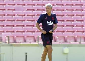 Piqué, Luis Suárez y Messi no salen a entrenar