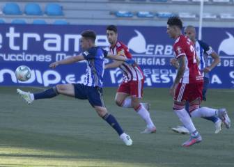 Yuri da la salvación a la Ponfe y echa del ascenso al Almería
