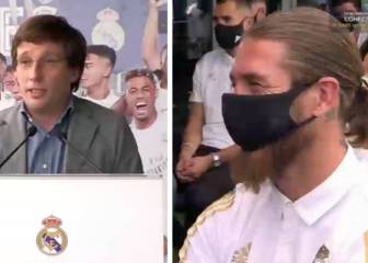 El momentazo de Almeida con Sergio Ramos: 