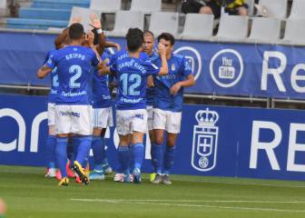 El Oviedo vence al Racing y sella la permanencia en Segunda