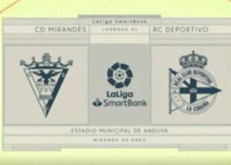 El Mirandés gana y mete al Deportivo en descenso