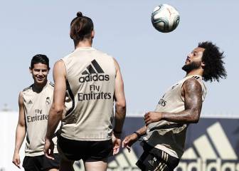 Courtois y Hazard, ausentes; Marcelo, con el grupo