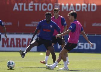 Llorente y João Félix, listos para el partido contra la Real Sociedad