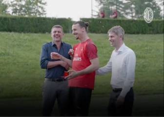 La frase de Ibra que sacó risas de todo el plantel del Milan