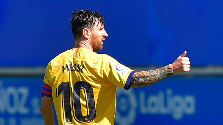 Messi apaga su propio incendio: \