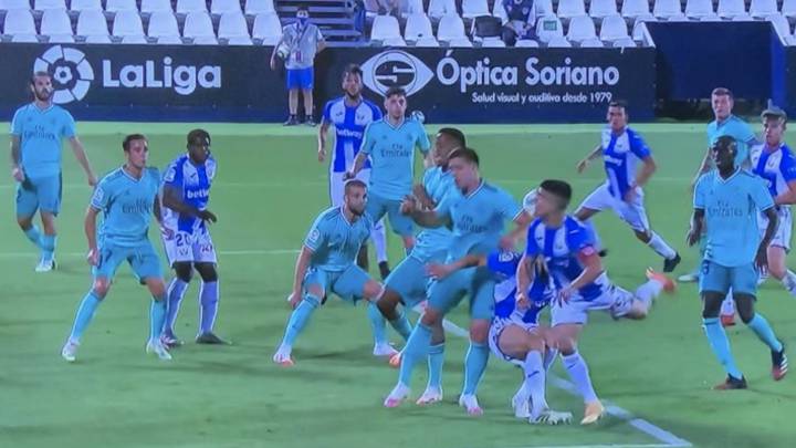 Iturralde: "La acción de Jovic es penalti para el Leganés"