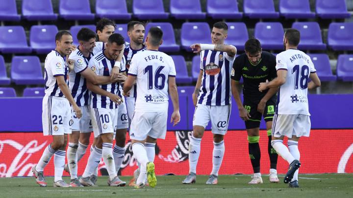 Valladolid 2 - 0 Betis: resumen, goles y resultado - AS.com