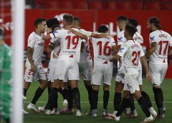 El Sevilla logra la Champions con media plantilla de novatos
