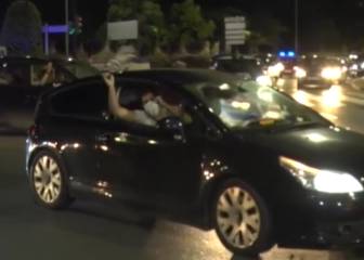 Locura en las calles de Cartagena para celebrar el ascenso