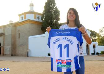 La delantera Dany Helena último fichaje del Sporting Huelva