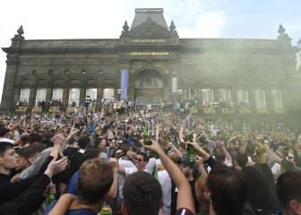 La fiesta del Leeds se salta los protocolos de seguridad