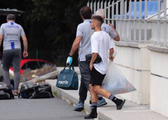 La plantilla del Deportivo: 