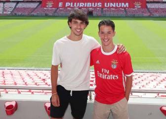 El Benfica hace profesional al hermano de João Félix