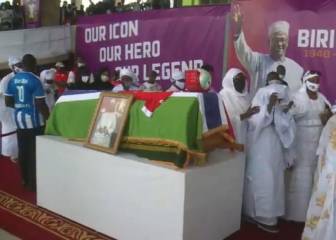 Funeral de Estado en Gambia para el mito sevillista Biri-Biri