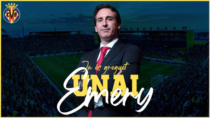 El Villarreal hace oficial el fichaje de Emery para tres temporadas
