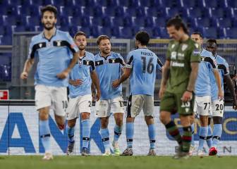 La Lazio vuelve a la Champions, Immobile supera a Cristiano