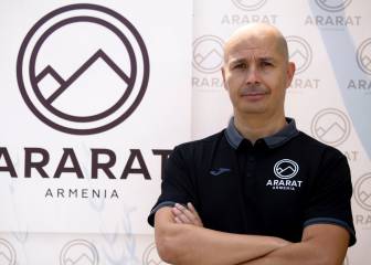 David Campaña, un andaluz al frente del campeón armenio