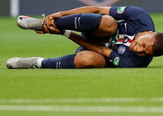 Mbappé sufre un esguince y tiene muy difícil jugar ante el Atalanta