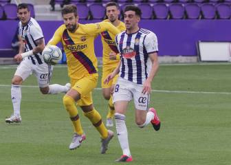 El Real Valladolid, entre los equipos que más jugadores utilizó en Liga