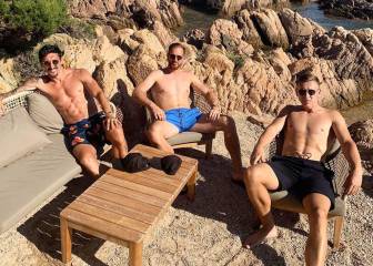 Savic, Oblak y Saponjic apuran sus últimas horas libres en Italia