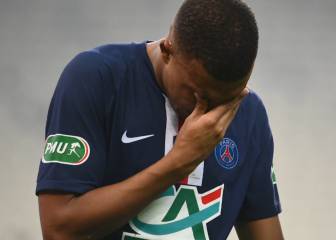 La participación de Mbappé en Champions peligra por la lesión