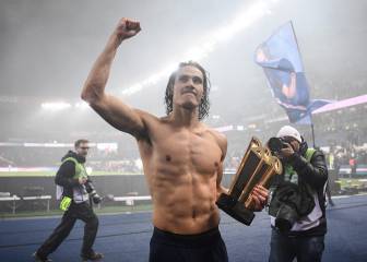 El 'no' de Cavani al Benfica