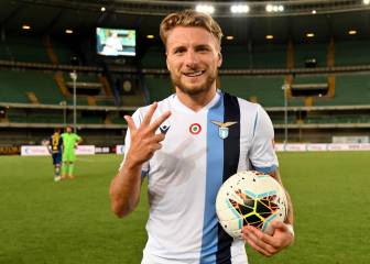 Immobile clears Cristiano and levels with Lewandowski