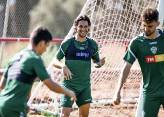El Elche regresa a los entrenamientos con el playoff en mente