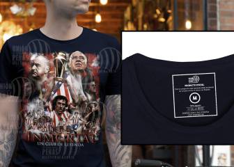La Unión de Peñas del Atlético lanza una camiseta 'inmortal'