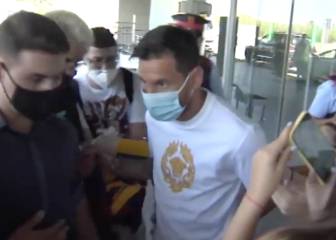 Los jugadores del Barça acabaron las vacaciones y regresaron