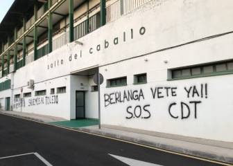 Pintadas contra la propiedad del Toledo en el Salto del Caballo