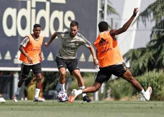 El Madrid vuelve al trabajo con Hazard y Marcelo listos