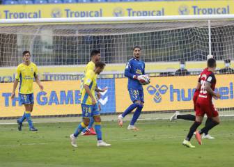 La UD Las Palmas no aprovechó la posesión