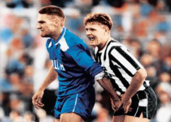 El día que Vinnie Jones agarró el pene a Gascoigne: 